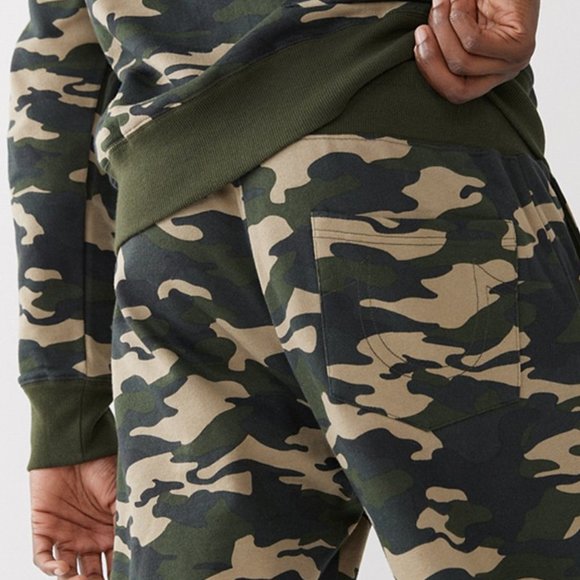 Brand New Men's True Religion Camouflage Camo Core Jogger Size M Great Gift - Picture 4 of 5
